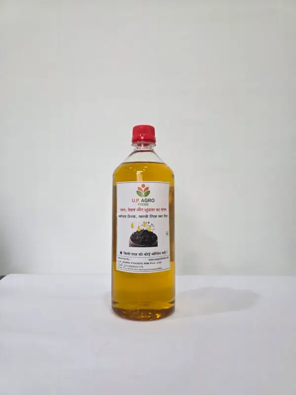 Black Sesame Seed Oil (1L) cold pressed